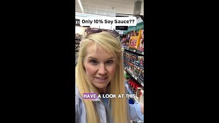 Only 10% Soy Sauce??