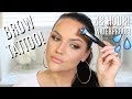 NEW Maybelline TattooStudio Waterproof Eyebrow Gel Review, Demo + Wear Test!