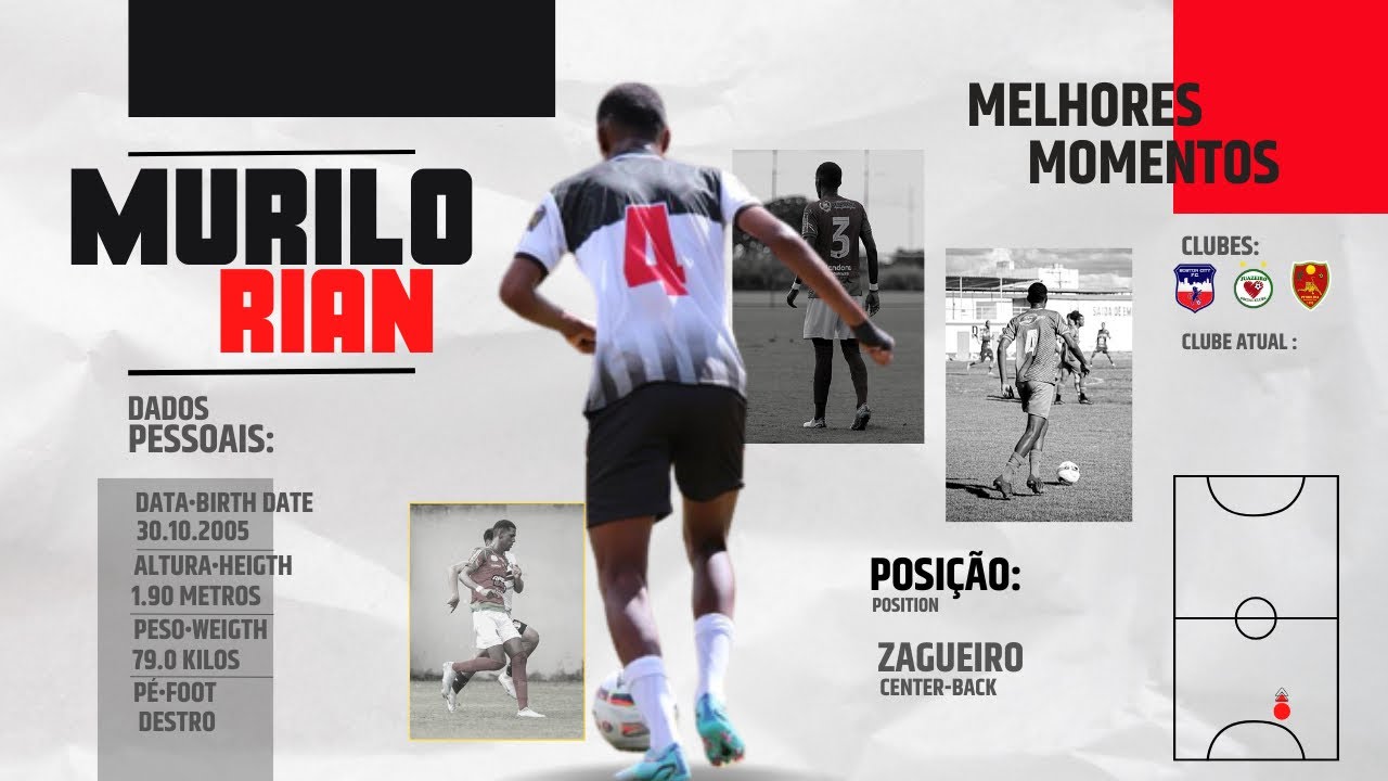 DVD atualizado 2023 - Murilo Rian Zagueiro 2005