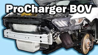 Procharged Mustang Bypass Valve Sound