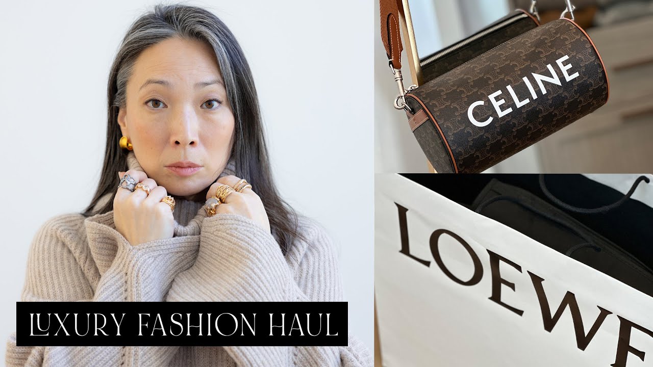 Huge Luxury Fashion Haul - Loewe | Celine