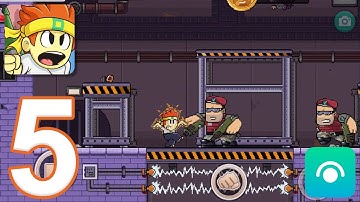 Dan The Man - Gameplay Walkthrough Part 5 - Stage 8: Levels 7-8 (iOS, Android)