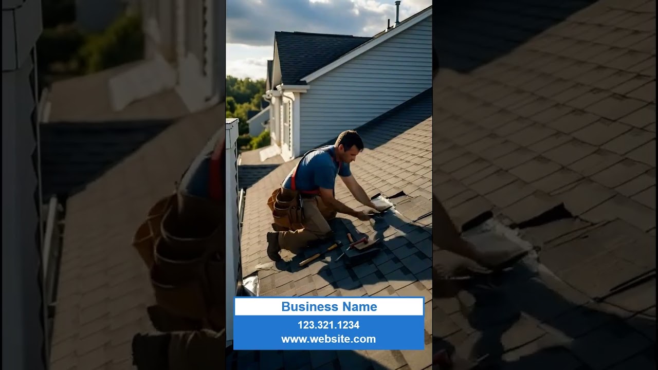 Roof Repair 5 Vertical PPTX