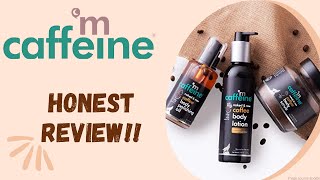 mCaffeine honest review | body scrub, body polishing oil, body lotion | Reviews Desi-Videsi |