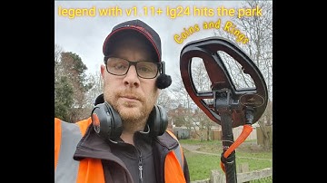 Nokta Legend with V1.11 update + LG24 coil goes to the park