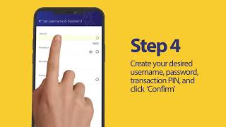 How to register on the Mobile Banking App screenshot 1