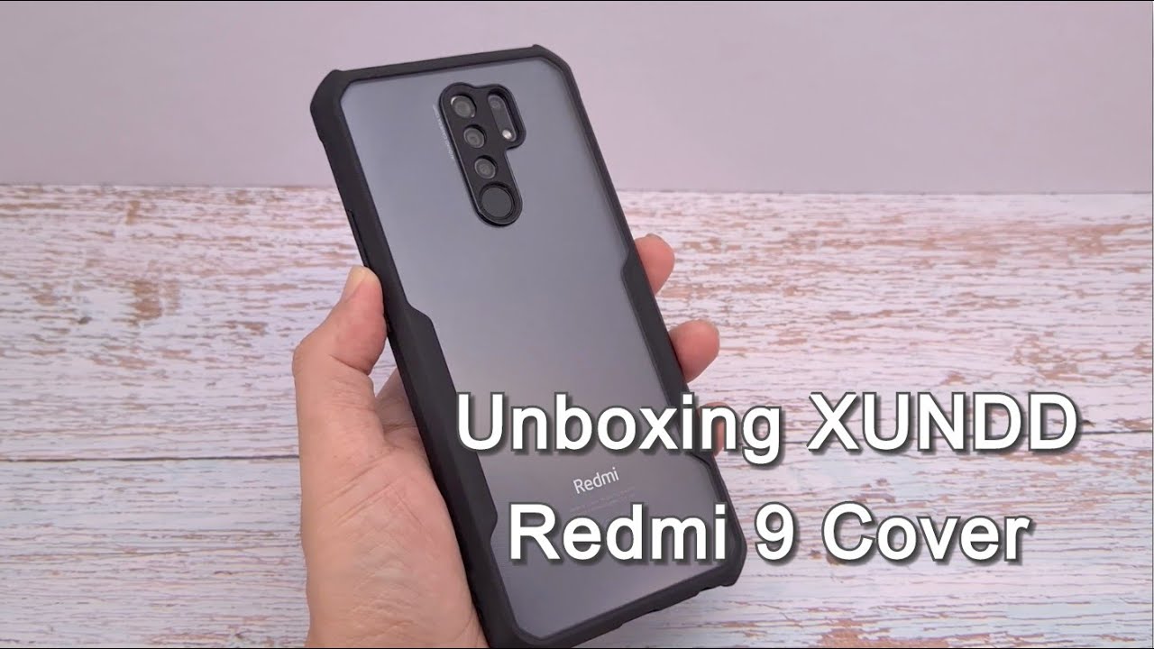 Unboxing XUNDD Redmi 9 Cover - YouTube