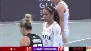 ABL 3x3 Champions Cup WOMEN Semi-Finals : ELITE vs LOUVRE INDONESIA