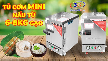 TỦ NẤU CƠM MINI DÙNG ĐIỆN 4 Khay - Nấu, Hấp Đa Năng | Điện Máy 3G