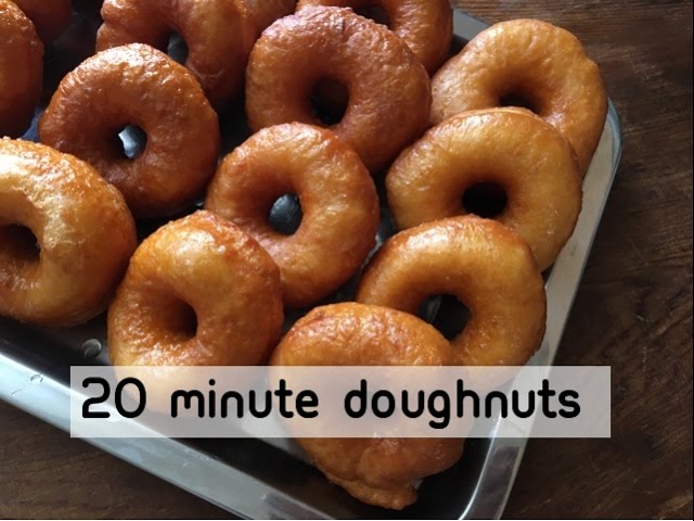 20 Minute Donuts No Yeast