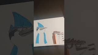 Drawing Mordecai & Rigby from Regular Show with Paint Markers! (#Shorts) Drawing Mordecai & Rigby from Regular Show with Paint Markers! (#Shorts)
