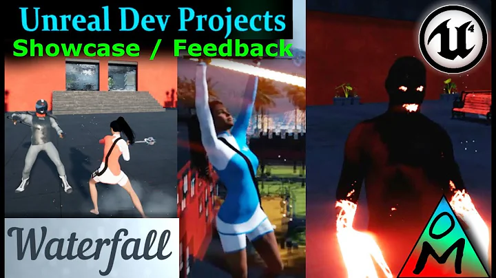 Unreal Dev Showcase | Waterfall by Anne Wellings