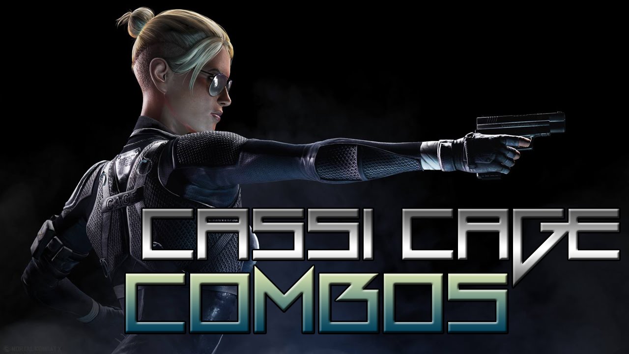 Mortal Kombat X Cassie Cage Combos (Slow Down Girl) - YouTube.