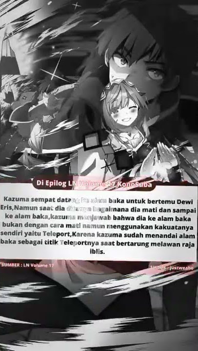 Jedag-jedug Anime || Kazuma || Ketika Kazuma Menggunakan Kekuatannya || Konosuba.