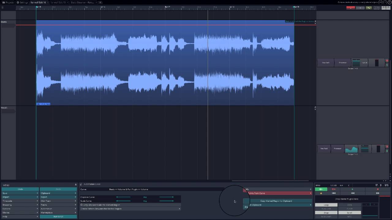 Tracktion T7 Automation Patterns YouTube