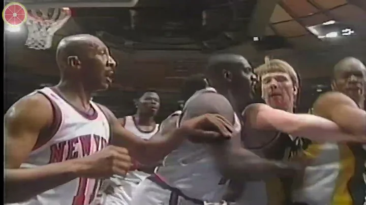Reggie Miller 8 points in 9 seconds！NBA Playoffs ECSF 1995.5.7 Pacers at New York Knicks G1 FHD！