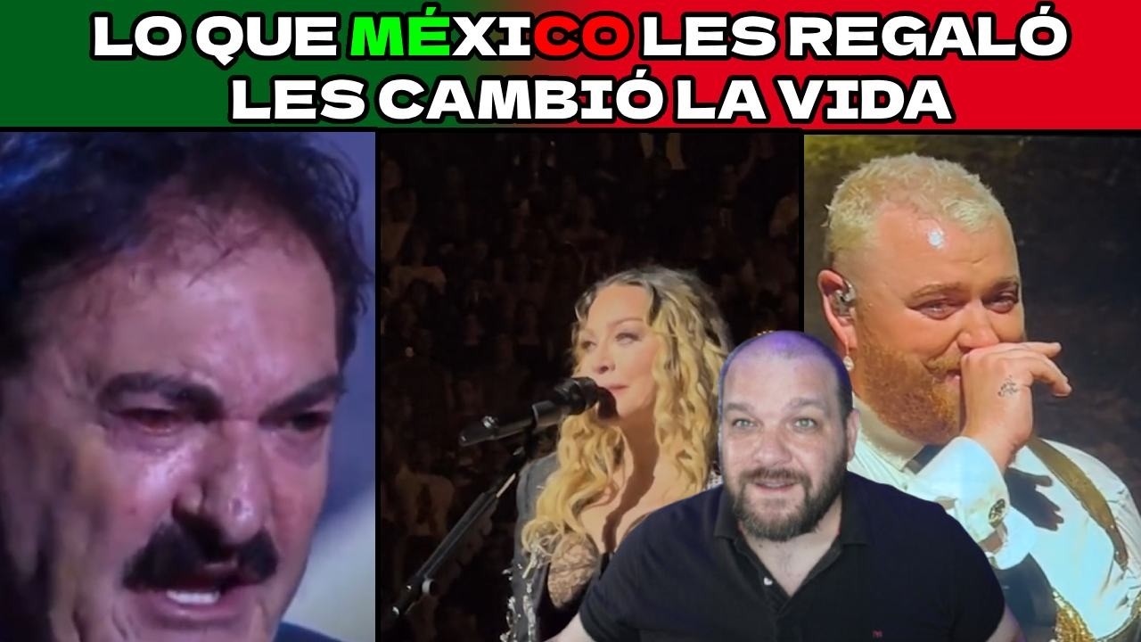 Famosos de todo el mundo lloran por lo que les regaló México, les ha cambiado la vida