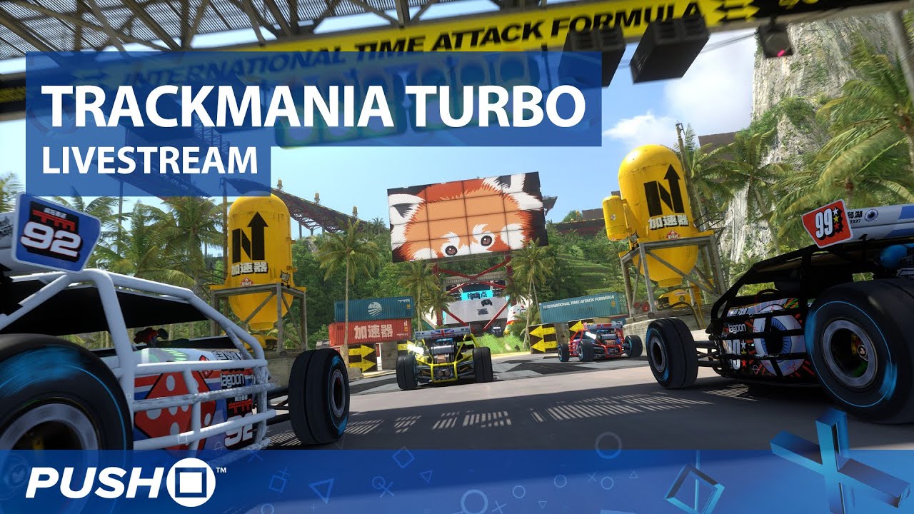 TrackMania Turbo PS4 Gameplay Live Stream