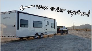 We Got Solar, Visited Quartzsite & Found A Mine! by Geographically Free 748 views 2 years ago 5 minutes, 38 seconds