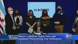 Mayor Lightoot Signs Into Law Updated Welcoming City Ordinance