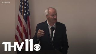 Gov. Hutchinson says Delta variant spreading at 'warp speed' in Arkansas