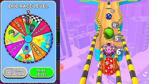 Going Balls Epic Race Level Gameplay Walkthrough ( Android IOS GamePlays )