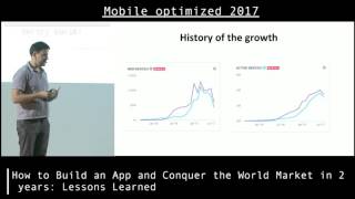 Dmitry Gurski – How to Build an App and Conquer the World Market in 2 years: Lessons Learned screenshot 3