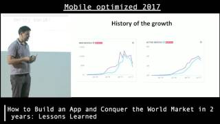 Dmitry Gurski – How to Build an App and Conquer the World Market in 2 years: Lessons Learned screenshot 1