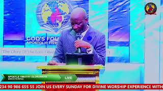 DIVINE SUNDAY WORSHIP SERVICE WITH APOSTLE OLORUNKIYA || AUGUST 9TH 2026