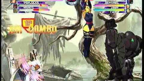 MvC2 Online (360): Brett (MSP) vs Armando (Sent/Cam/Tron) 5 .:7.7.10:.