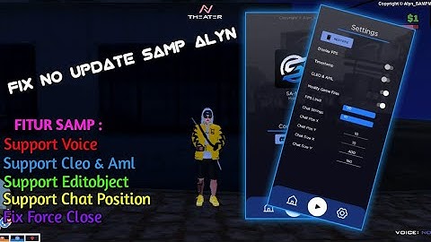 SAMP ALYN 9.2 FIX NO UPDATE