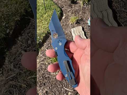 I’m blue… like my Spyderco SPY27, blue G10, LynchNW Ti clip Yojimbo knife is awesome & so smooth!