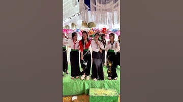 Gái xinh quảy nhạc sàn tây bắc tại đám cưới cực sung #shortvideo  #dance