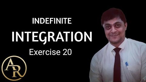 integration class 12 cbse maths | rd sharma exercise 19.20 | 18.20 समाकलन | amit ranjan mathematics