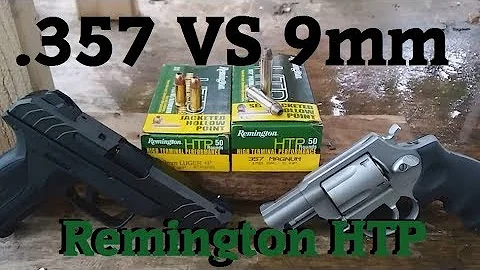 Does a 4" 9mm Rival a .357 Snub Nose?- Ep 7. Remington HTP
