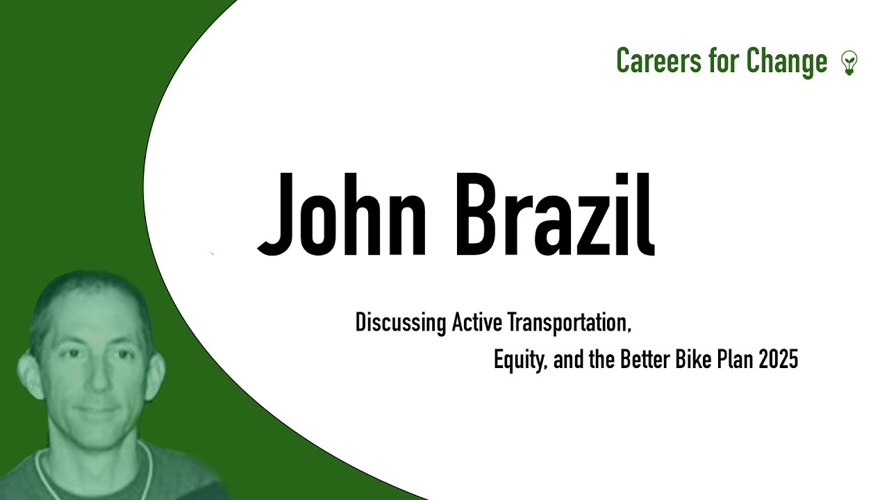 Sustainability and Safety on Commutes with John Brazil