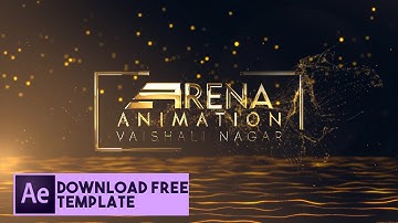 Golden Intro - Free Download After Effects Templates