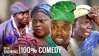 100% COMEDY Latest 2025 Yoruba Movie Starring SANYERI | NO NETWORK | ATORIBEWU | KUNLE AFOD screenshot 5