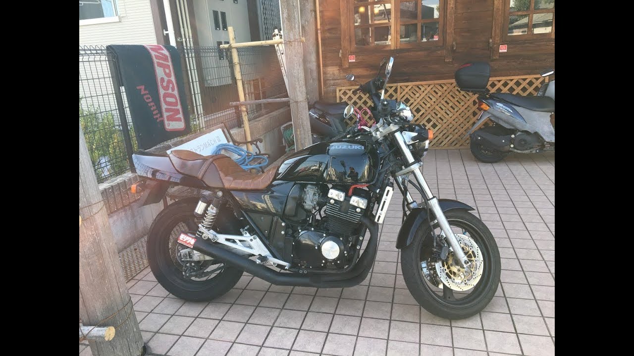 ブラックサウンドを聞いて 1994 Suzuki GSX400 IMPULSE 1994 スズキ