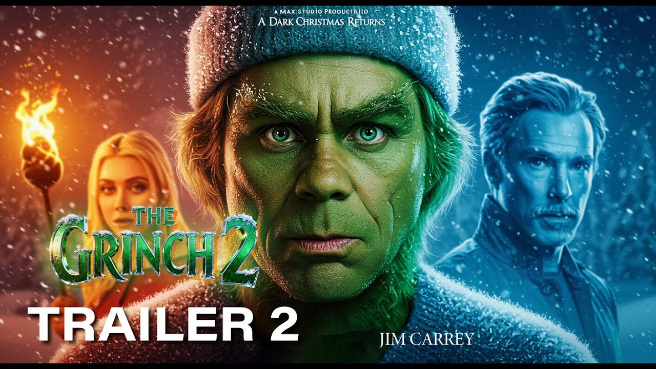 The Grinch 2 – First Trailer | Jim Carrey, Benedict Cumberbatch, Taylor Momsen