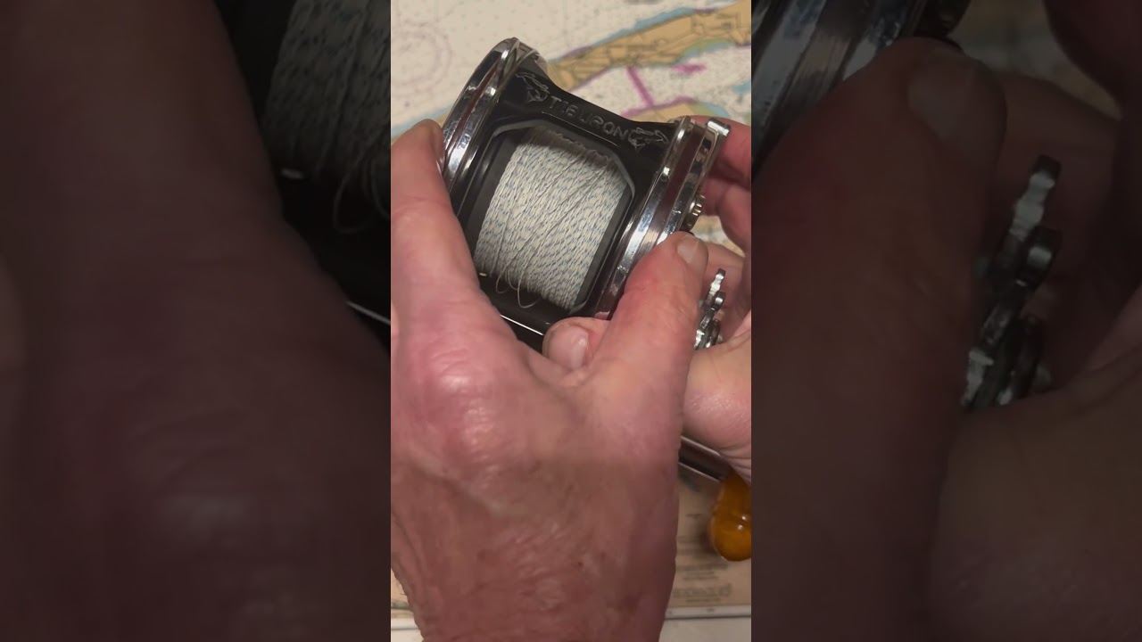 Tiburon Penn 6/0 Senator conversion fishing reel of the day - YouTube