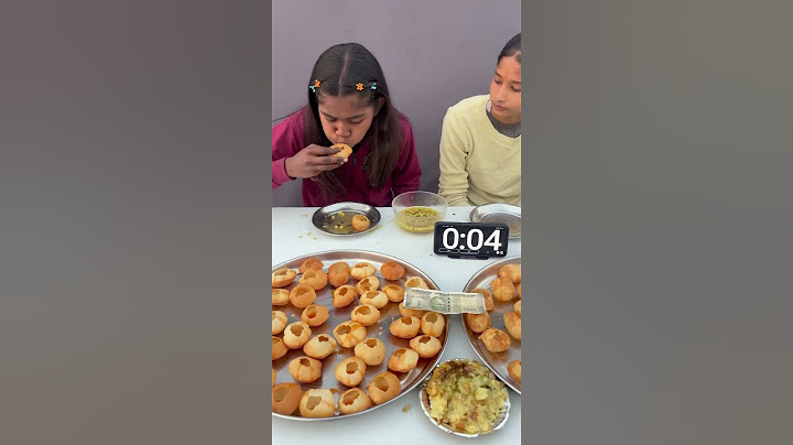 Eat 5 Pani Puri in 19 Seconds and Take 500 Rs Cash 🤬| Golgappa Eating Challenge | MUKBANG