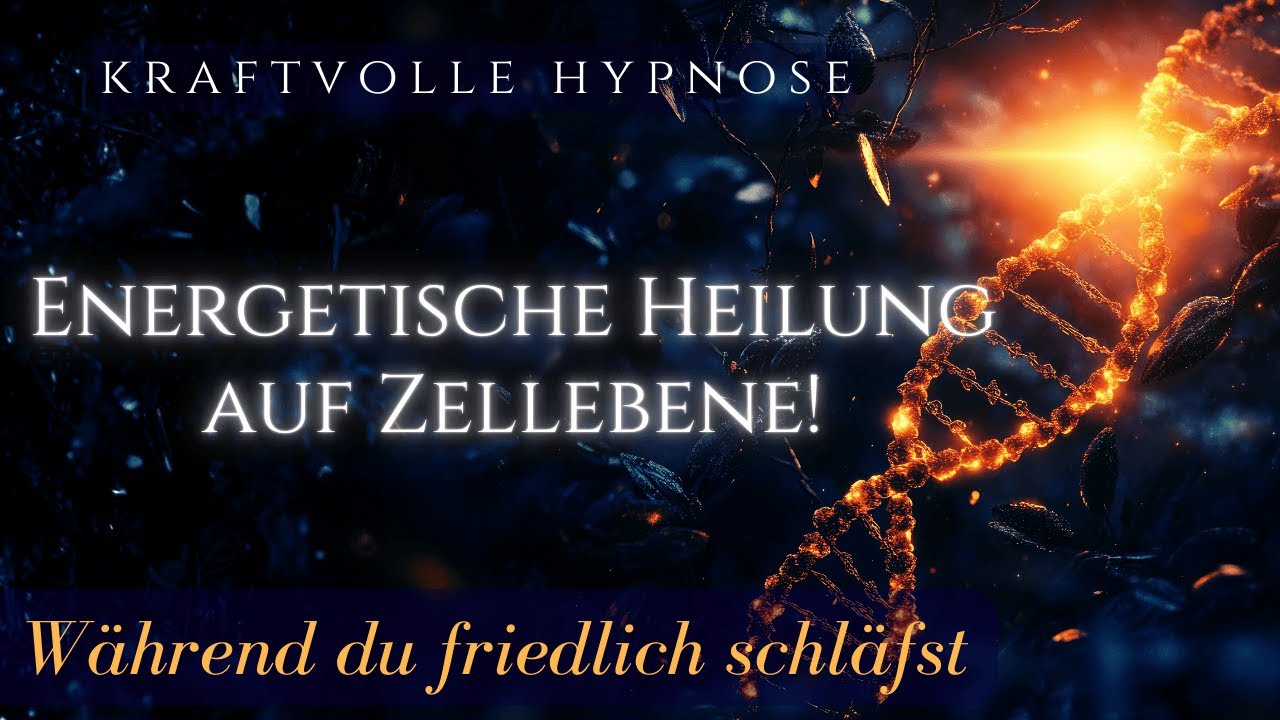 Diese Affirmations-Hypnose startet SOFORT deine energetische Heilung auf Zellebene | Nachtversion ✨