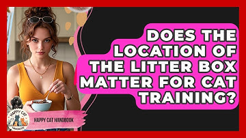 Does the Location of the Litter Box Matter for Cat Training? | Happy Cat Handbook