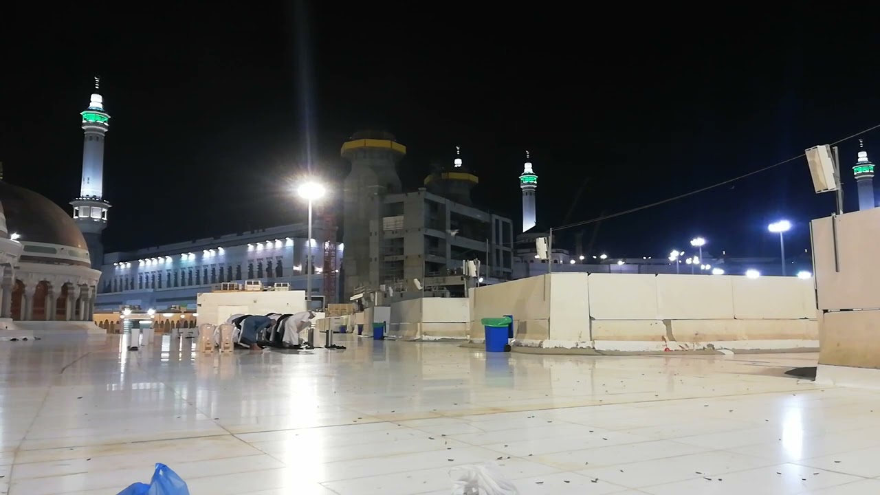 تسجيل خاص من سطح الحرم المكي من صلاة الفجر 20 ربيع الأول 1441هـ لفضيلة الشيخ أ.د #سعود_الشريم