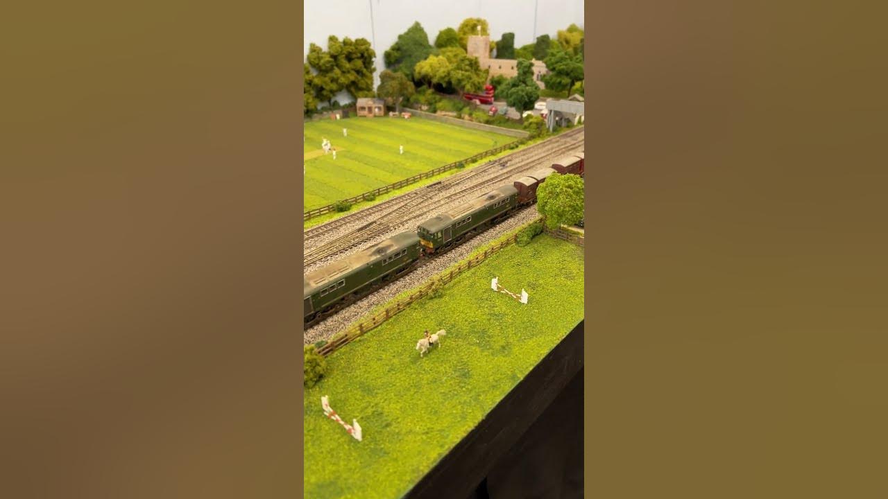 Class 28s on Conflats at the Celebration of N Gauge Modelling #shorts - YouTube