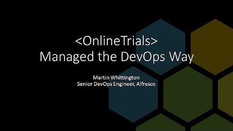 [BeeCon 2017] Lightning talks #4 - Martin Whittington - OnlineTrials managed the DevOps Way