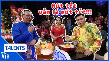 Cười xỉu màn giới thiệu khay mứt của gia đình Ký Ức Vui Vẻ, Tự Long thuyết trình bất chấp đúng sai