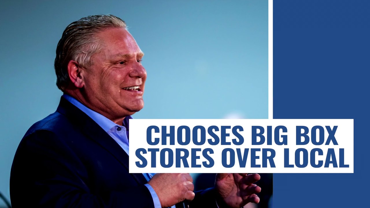 Doug Ford's Here For His Buddies (Ontario NDP 2022 Election Ad)