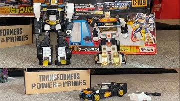 Transformers generations selects ricochet unbox & review. G1 vintage collection stepper comparisson